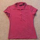 New York & Co. Pink Short Sleeve Polo Size XS Photo 0