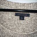 Tommy Hilfiger  Womens Sweater Size XL Oatmeal Heather Cable Knit Crew Neck Photo 2