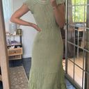 Green Linen Dress Photo 0