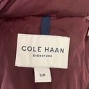 Cole Haan  Merlot Goose Down Puffer Coat Photo 13