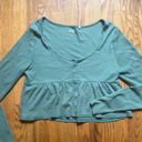 PacSun Green Babydoll Top Photo 0