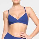 SKIMS NWT  Fits Everybody Crossover Bralette Sapphire Size 2X Photo 1