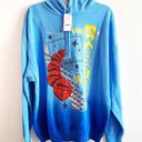 Nba  Hoodie Golden State Warriors Oversized Graphic Hoodie Ombre Blue Sz XXL NWT Photo 5