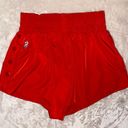 Free People Movement Red Athletic Shorts Photo 3