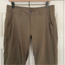 prAna  Halle Cross Functional Pants Slate Green Sz 8 Outdoors Water Repellent Photo 7