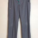 FIGS  technical collection charcoal gray scrub pants size small Photo 0