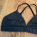 Alo Yoga  Faux Leather Airbrush Splendor Sports Bra size Small Photo 6