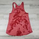 American Apparel NWOT  50/50 Custom Red Bleach Tie Dye Crinkle Tank Top Medium Photo 3