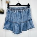 American Eagle Faux Denim Skirt 🫐 Photo 0