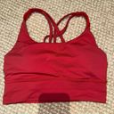 Lululemon Bright Pink Sports Bra Photo 0