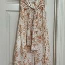 Saints + Secrets Selfie Leslie Linka Cami Strap Midi Dress Marble Print Orange Photo 4