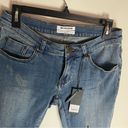 One Teaspoon NWT  Vintage Indigo Marines Low Rise Flare Denim- Size 28 Photo 5