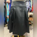 White House | Black Market  Black Pleated Mini Skirt. (Size 2) Photo 2