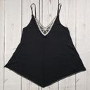 Candie's NWT  Black Embellished Cami Tank Top Women's Size XS Photo 0