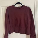 Nike Maroon Crew Neck Sweatshirt Photo 0