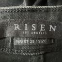 Onyx Risen Jeans Womens 28 7 High Rise Vintage Washed Skinny  Trashed Destroyed Photo 5