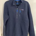 Patagonia , Fleece Pullover, Navy, Medium Photo 0