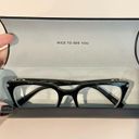 Warby Parker  Maeve Glasses in Jet Black with Rose Gold Photo 10