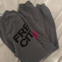 Free City grey and pink sweatpants Photo 3