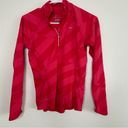 Nike  Dri Fit Quarter Zip Hot Pink Pullover XS Photo 1