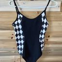 PaperMoon Checkered Bodysuit Photo 0