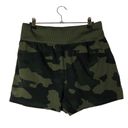 All In Motion  Green Camo High Rise Athletic Shorts M Photo 4