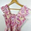 Hill House NWT  The Paz Top Linen in Candy Kaleidoscope Photo 4
