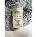 Tracy Reese Plenty By  Cowl Neck Chunky Knit Sweater XS Oversized Gray Layering Photo 3