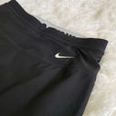 Nike  Black High Rise Straight Leg Cropped Pants Women's Small Photo 6