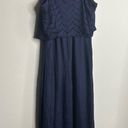 Just Be Women's  Blue Maxi Dress- Medium Photo 2