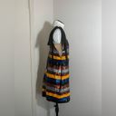 NBD NWT Suri, strapless,mini dress in striped sequins. Low back, ribbon straps L Photo 2