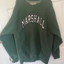 Steve & Barry's Steve And Barry’s Vintage Marshall University Crewneck Green Photo 3