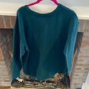 Orvis  Large Hunter Green Crew Neck Modal Blend Sweatshirt super soft Photo 3