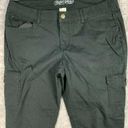 Faded Glory  Sz 18 Skinny Womens Pants Black Zip Cotton Spandex Pockets NWOT Flat Photo 1