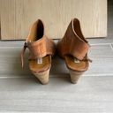 Paul Green Tan Brown Leather Cayanne peep toe bootie Photo 5