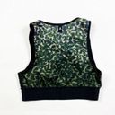 Ultracor  Altitude Camo Army Print Pattern High Neck Athletic Work Out Sports Bra Photo 3