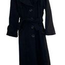 Miss Sixty M60  full length black button wool coat L Photo 0