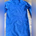 Lululemon  Blue Swiftly Tech Long Sleeve Shirt 4 Athletic Shirt Bright Blue Photo 3