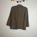 Houndstooth Vintage wool blend  plaid blazer jacket Photo 5