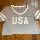 Nordstrom Alternative Apparel USA Cropped Tee  Photo 0