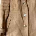 Anne Klein ANNE‎ KLEIN long trench wool blend coat jacket size small brown/camel Photo 3