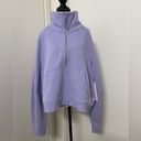 Lululemon Scuba Oversized Funnel - Neck Half Zip - Lilac Smoke Photo 1