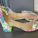 NWT Bundle Christian Siriano Bag& Brash Shoes Pink Floral Spring Size 8.5 Photo 3