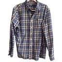 Polo  by Ralph Lauren Long Sleeve Plaid Button Down Size XL Blue Photo 0