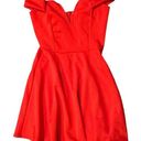 Charlotte Russe off the shoulder red/coral dress Photo 0