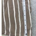 BCBGMAXAZRIA BCBG Women's Shorts Striped Brown Size Medium Lined Drawstring Photo 8