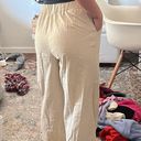 Linen Pants Tan Photo 1