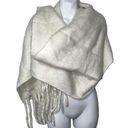 BP  Long Fringe Scarf Beige Color Soft NWT Photo 0