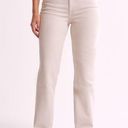 Abercrombie & Fitch Jeans Curve Love 90s Straight ultra hi rise off white 14 32 Photo 0