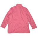 J.Jill  Pink Windbreaker Jacket Size Large Photo 1